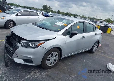 2021 Nissan Versa S Xtronic Cvt из США, поврежденный, VIN 3N1CN8DV7ML807341